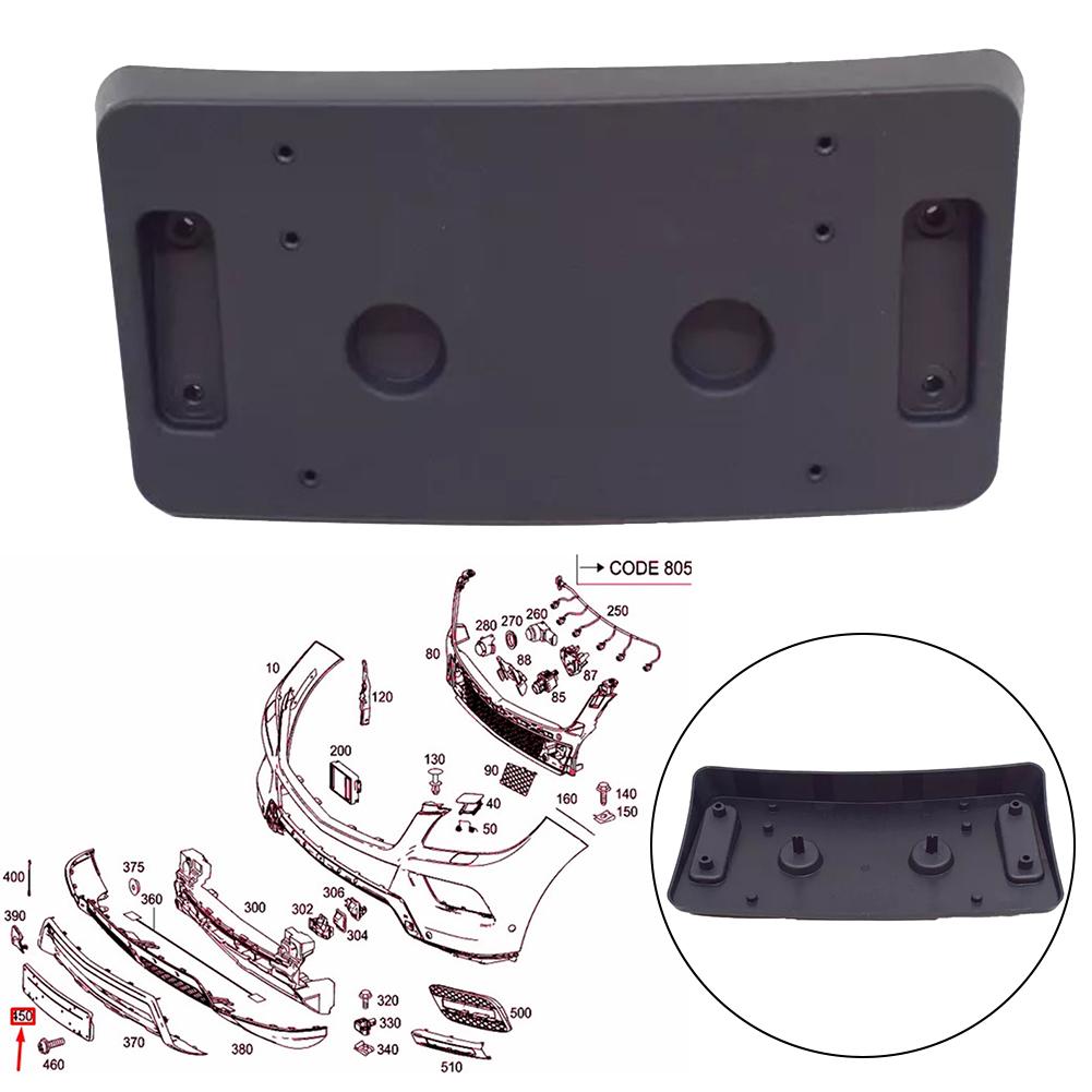 Для Mercedes Для GLE 2016 2018 Для GLS 2017 2019 Кронштейн Пластины Переднего Бампера