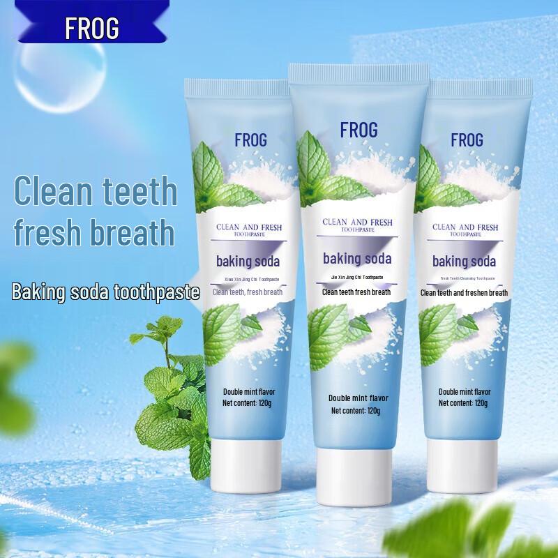 Frog Baking Soda Toothpaste 3-Pack