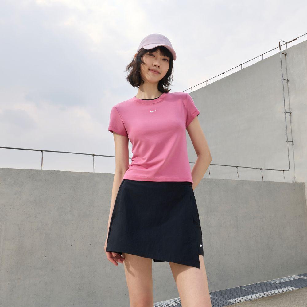 Nike Sportswear Regular T Shirt Women's Peony Red/Sail White