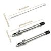 Reusable Straw Hole Puncher Stainless Steel Straw Punch Tool Ergonomic Drink Lid Puncher  Drinkware