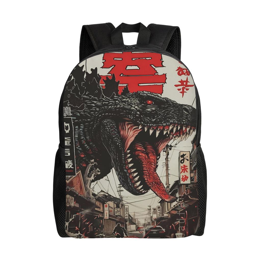 Mega Man Animated Rucksack Women Polyester Camping Rucksacks Durable Kawaii Schoolbags Rucksack Crafted with Care and Precision