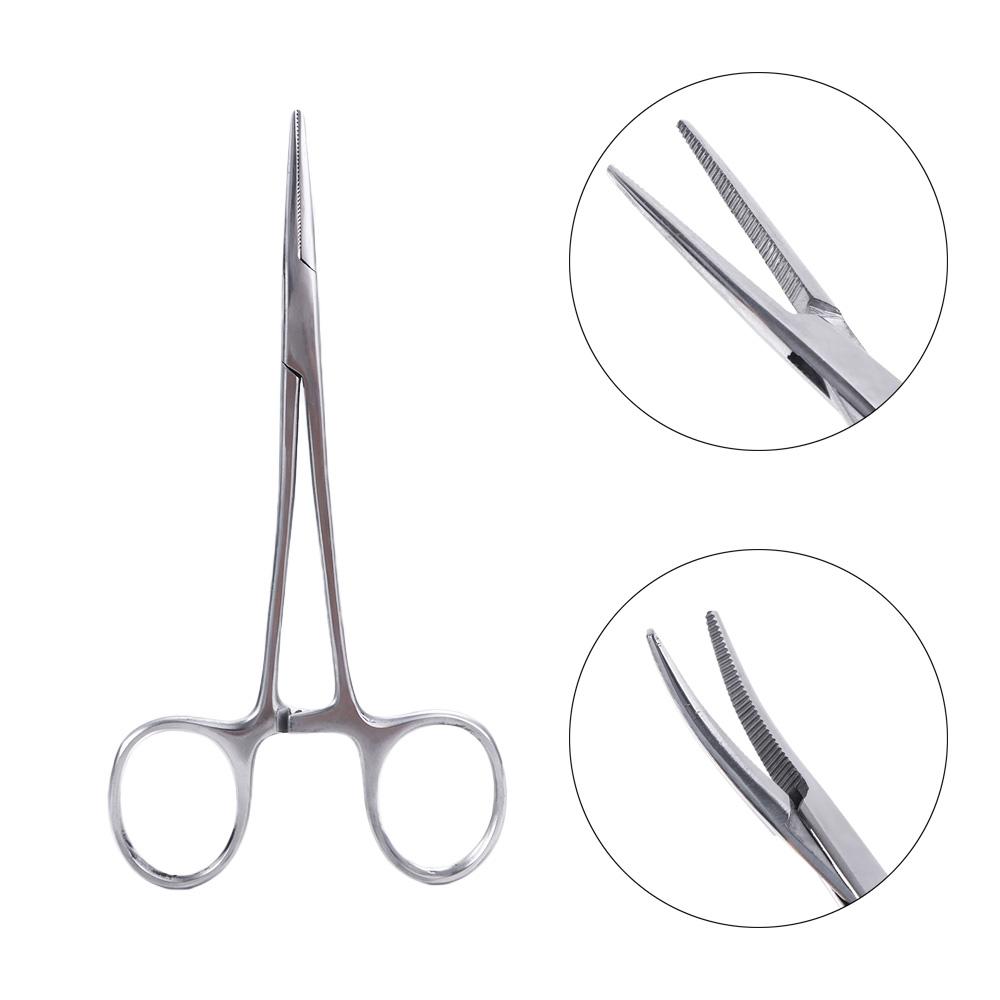 Line Cutter Forceps Hemostatic Forceps Fishing Locking Pliers Epilation Tools Straight Tip Clamps