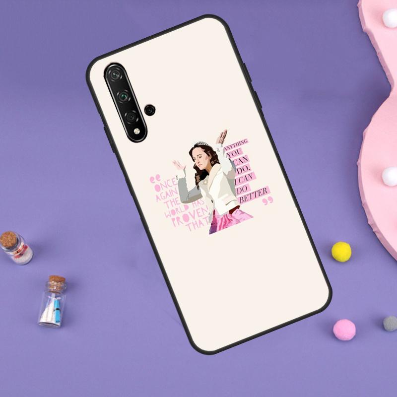 Чехол Blair Waldorf Chuck Gossip Girl для Huawei P30 P20 P40 Lite Nova 5T 11i 8i 3i 9 10 SE 11 Pro Y90 Y70 Y61 Y60 Y91