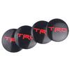 56MM 4Pcs Car Styling Aluminum Wheel Center Hub Caps Stickers For Toyota Rav4 Corolla Camry Aqua  Cross Yaris Auris TRD GR Sport CWF1