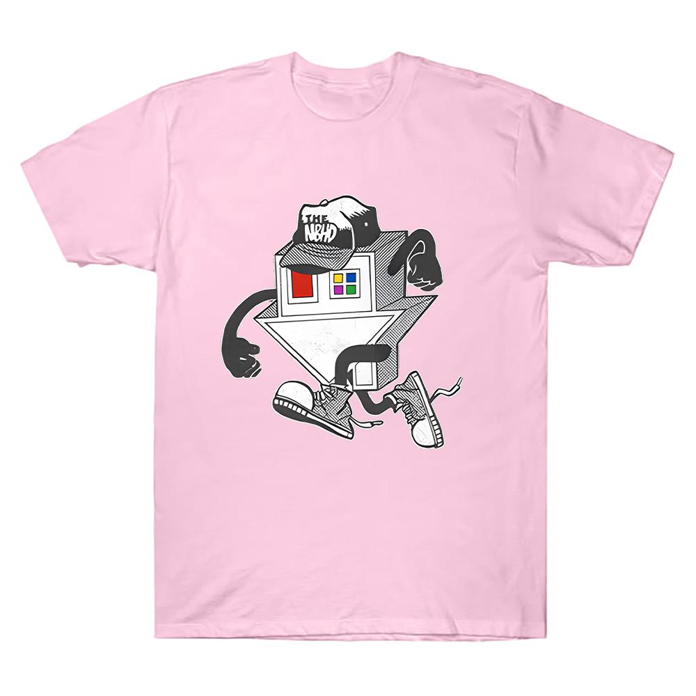 The Neighbourhood Running House T-Shirt Cotton Short-sleeved T-shirts Pop Harajuku Women Men Summer Fashion Top NBHD Streetwear