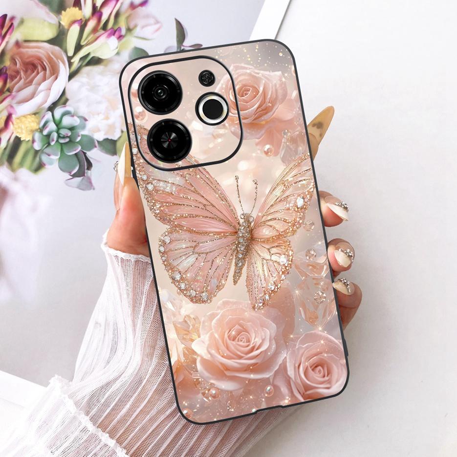 Чехол для Tecno Pop 9 5G KL4 Новый Роскошный Расписной Чехол для Tecno Spark 30C 5G KL8H Мягкий Силиконовый Чехол для Tecno Spark 30 5G Fundas