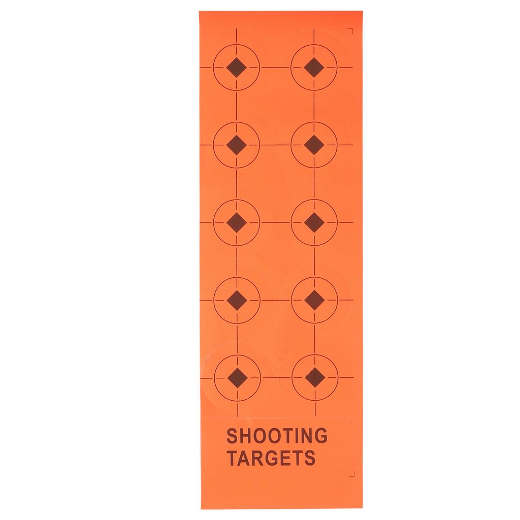 Resetting Target Metal Rotating Shooting 5 Targets with Stickers for Outdoor Range Shooting