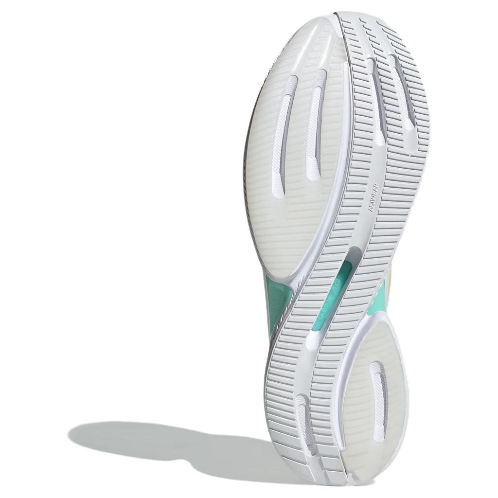 Adidas Supernova Eterno Удобные Нескользящие Прочные Низкие Повседневные Кроссовки для Бега Унисекс Белые Платиновые Синие JH9660