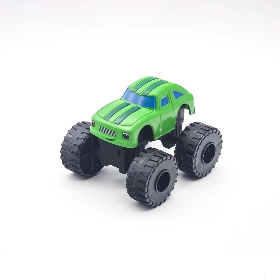 6 шт. Набор игрушечных машинок Blaze Monster Racing Car, литье под давлением, Россия, Грузовик-дробилка Miracle Crusher, Трансформирующиеся игрушки для детей, Лучшие подарки