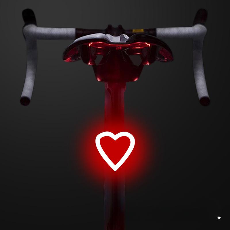 Creative Bicycle Tail Lights, Mountain Bikes, Road Bikes, Nighttime Riding Lights, Safety Warning Lights, Flowing Navigation Lights