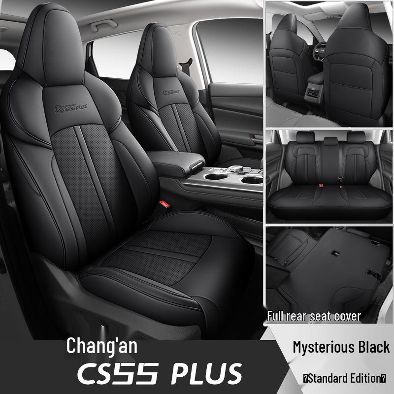 FL Sporty Leather Car Seat Covers for Changan CS55PLUS - Stylish All-Season Cushions