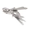 Silver Multitool Pliers Foldable Outdoor Tool Easy Carry Foldable Tool  Home Repair