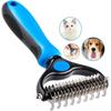 Brush - NOBRAND - Dog and Cat Brush - Detangling Comb - Long Hair - Professional Grooming
