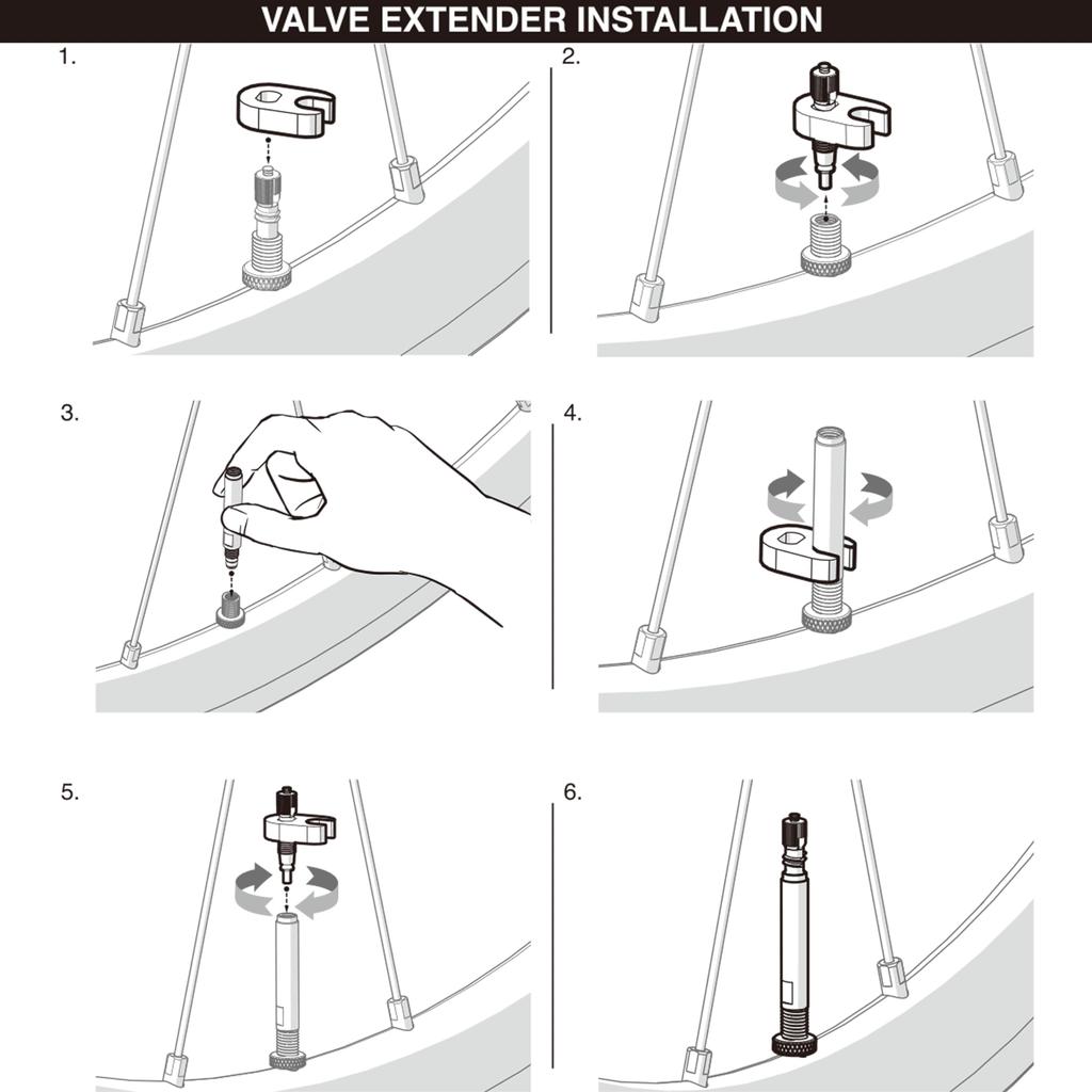 Гранитный ниппель Presta Удлинитель ниппеля Presta 40 мм Удлинитель, -