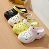 2024 Summer Women Slippers Platform Clogs Garden Shoes Outdoor Beach Sandals Women Shoes Wedges Slippers Indoor Outdoor Slides