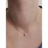 (925 Silver) Water Drop Pendant Necklace Nz2416