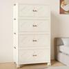 Zhongen 6-Layer Folding Storage Cabinet with Wheels