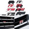 Hsvrd1 Эмблемы 3D Металл R Line R Логотип Эмблема на переднюю решетку Наклейка на задний багажник автомобиля Для Volkswagen VW R Line Golf 4 5 6 7 Touran Polo Acces