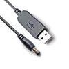 Усилитель питания USB-кабеля 5 В на 12,6 В ПВХ-оболочка Материал из чистой меди Бесперебойный маршрут подключения DC5521 Повышенный