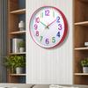 12 дюймов 30 см Бесшумные настенные часы, Креативные и модные, Детская, Дом, Гостиная, Трехмерные цифровые минималистичные часы