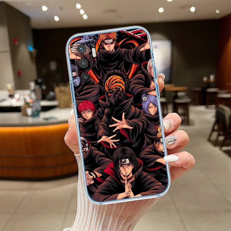Anime Naruto Akatsuki Case for Motorola E7 E22 E20 E13 E15 E22S E30 E40 G10 G20 G04 G22 G23 G05 G75 G35 G55 G6 G7 G8 G9 Plus Power Play
