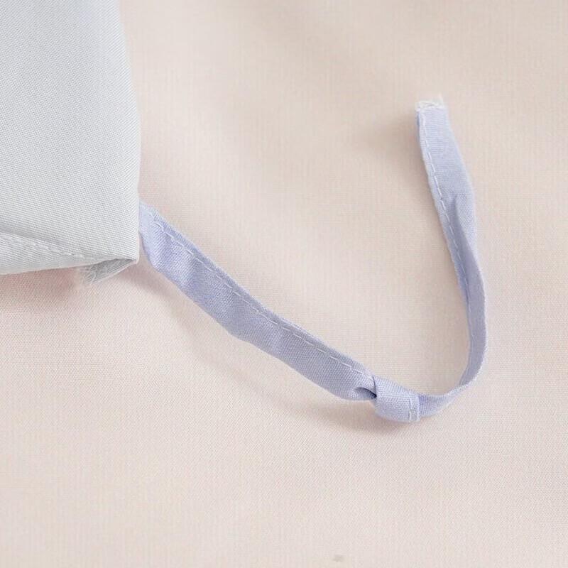 Mercury Home Textiles Нано-волокно Жемчужное Матовый Однотонный Комплект Постельного Белья из Четырех Предметов