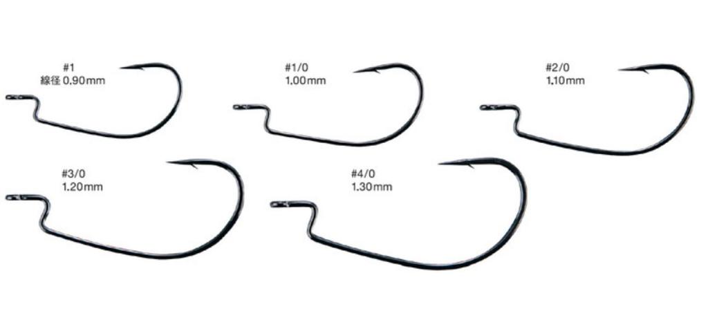 Varivas Офсетный мастер-крючок тяжелого класса, размер 1 (2681)