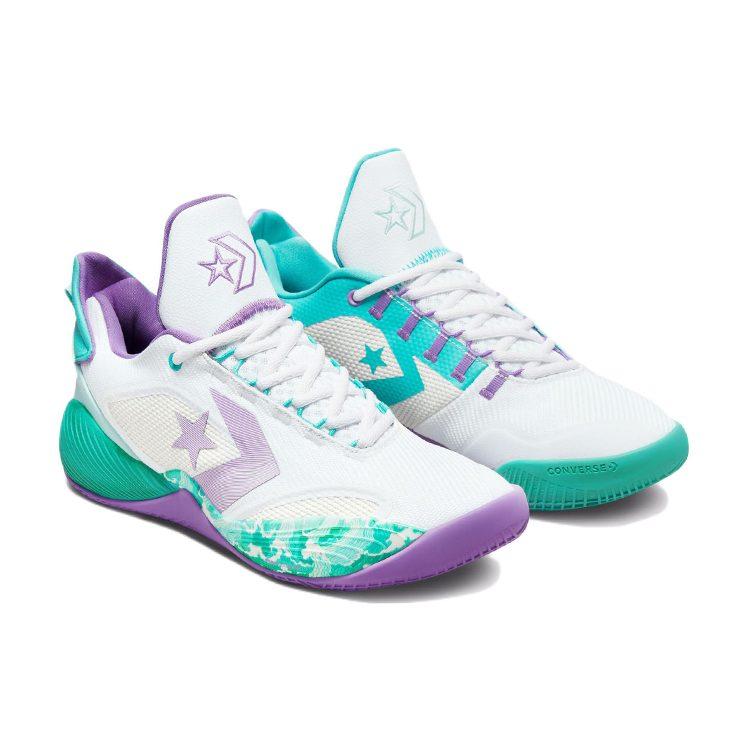 Converse All Star Bb Shift 'White Pixel Purple' 172890C