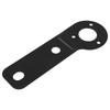 Heavy Duty Iron Trailer Wiring Harness Mount Bracket Stable Support for Rv and Tow Accessory