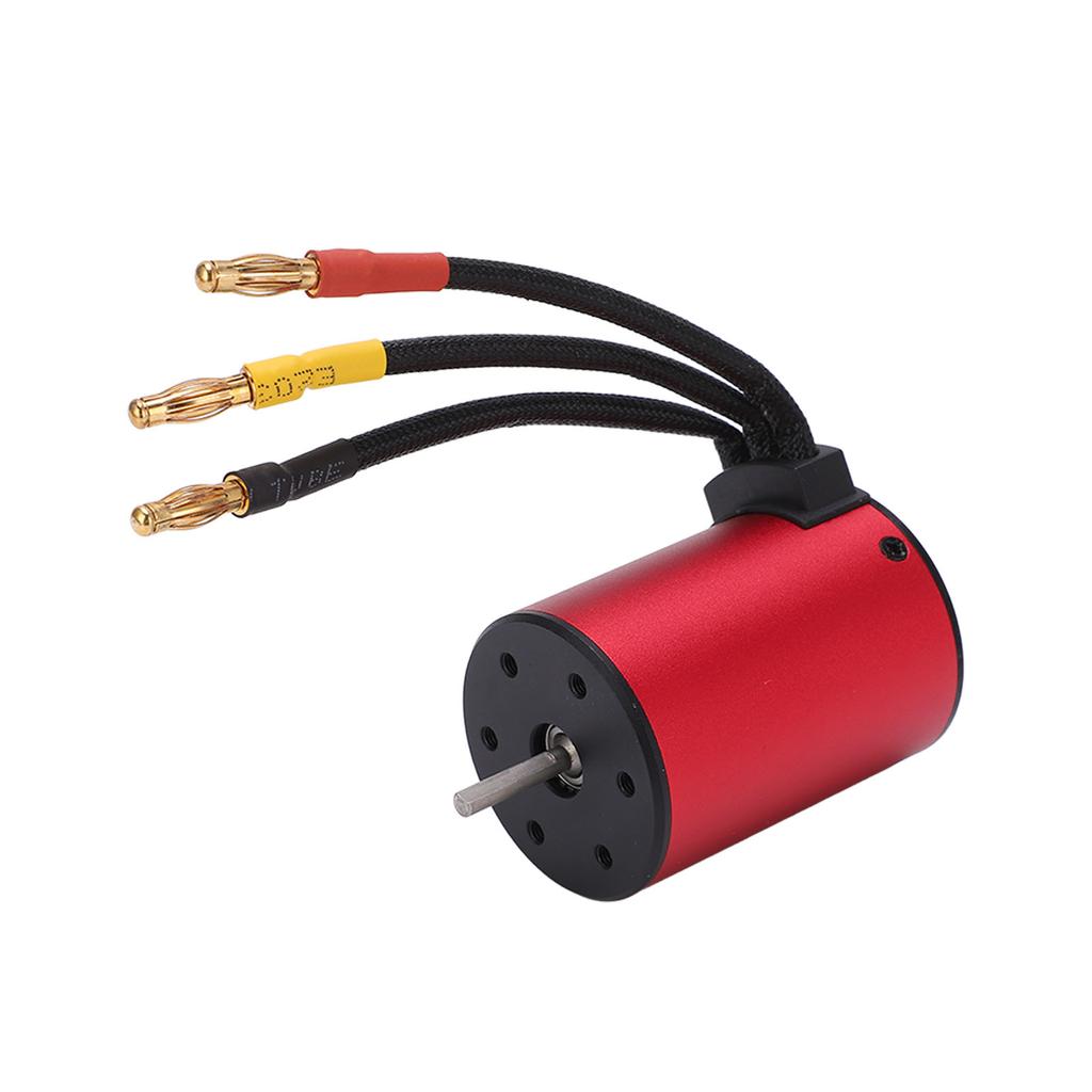S3650 5200KV Brushless Waterproof Motor 4 Pole 12 Slot RC Car Motor Accessory for 110 Remote