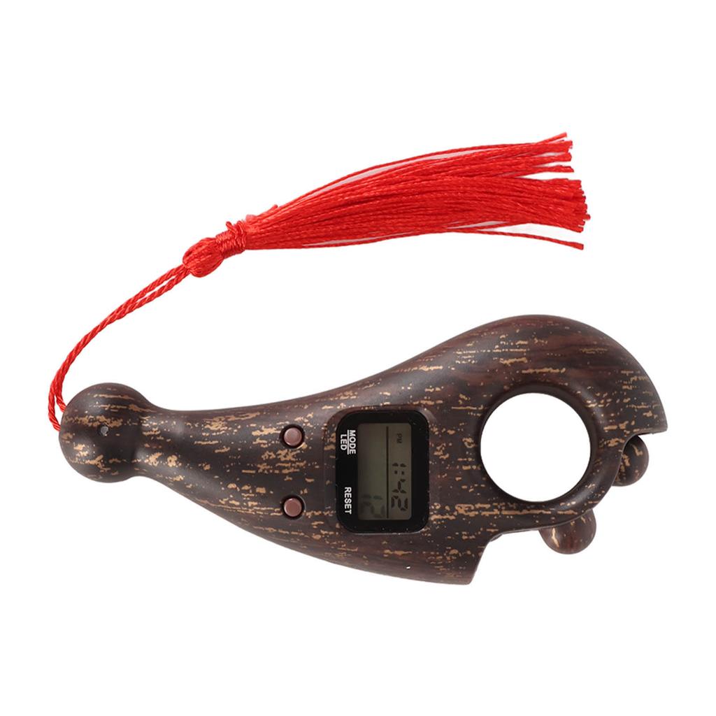 Digital Bds Counter Reset Function Auto Off Red Fringe Portable Compact Digital Tasbih for Prayer Islamic Muslim