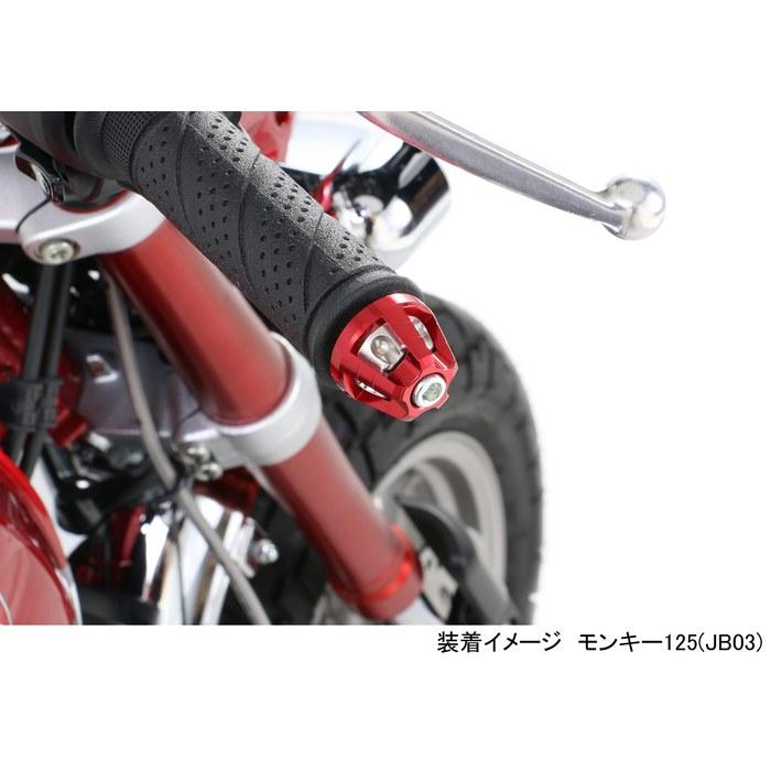 KITACO Торцевые заглушки для руля (красный) Обезьяна 125 (JB02/JB03/JB05) Пара 506-1300220