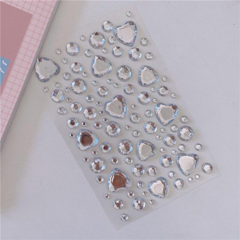 Большая наклейка с бриллиантом «Любовь» Ins 3D Корейская декоративная наклейка с бриллиантами