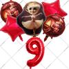 Итальянские Мозголомные Украшения для Детской Вечеринки на День Рождения Шары Tung Tungtung Sahur Telala Забавная Акула Украшения для Baby Shower Подарок