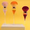 Nail Dust Brush Wine Bottle Soft Shape Brush Acrylic Nail Powder Blusher Makeup Brush for Nail Salon