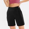 Elastic Waist Sport Shorts High Waist Active Workout Shorts Women Running Shorts  Gym