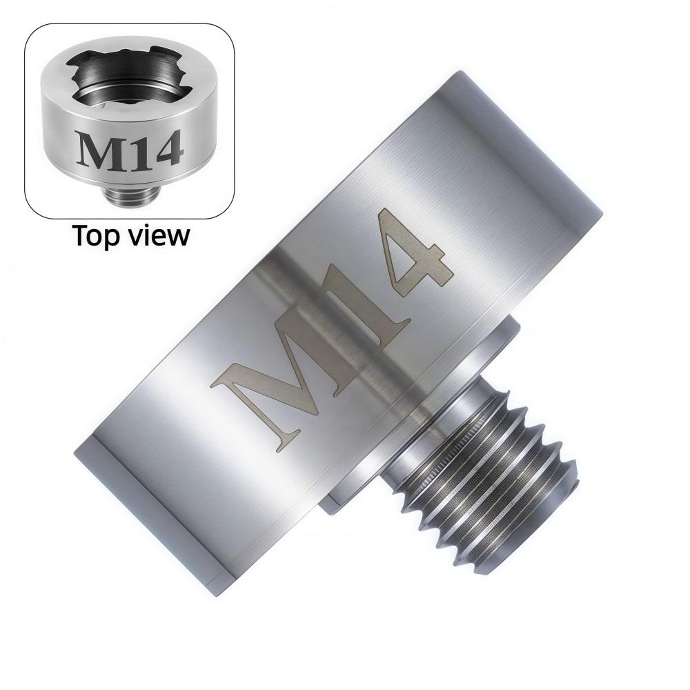 High Strength Angle Grinder M14 Adapter Alloy Steel Heat Resistance X Lock Adapter Durable Wear-resistant