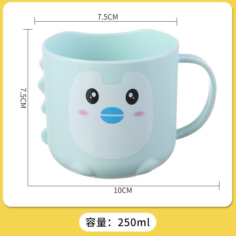 Children's Cartoon Mouthwash Cup Baby Cute Thickened Toothbrush Cup Penguin Cartoon Mouth Cup Little Yellow Duck Cup