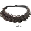 Stretchable Braided Hair Headband Adjustable Handmade Hair Band  Women
