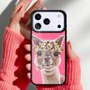 Чехол для телефона с узором из лам и альпак для iPhone 17 16 15 14 13 Pro Max Задняя крышка для 12 11 Pro Coque