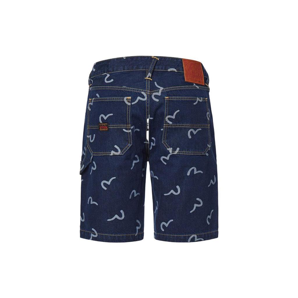 EVISU Denim Shorts Men's Denim Blue 2ESHTM2DS212XXCT