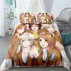 Fashion Anime Attack on Titan Home Textile Pillow Case Bed Linen Duvet Covers Kid Comforter Bedding Set Queen King Home Textiles