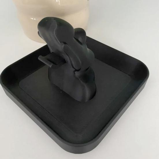 Подставка для очков в виде статуи Моаи, напечатанная на 3D-принтере, настольное украшение, держатель для очков, подставка для демонстрации очков