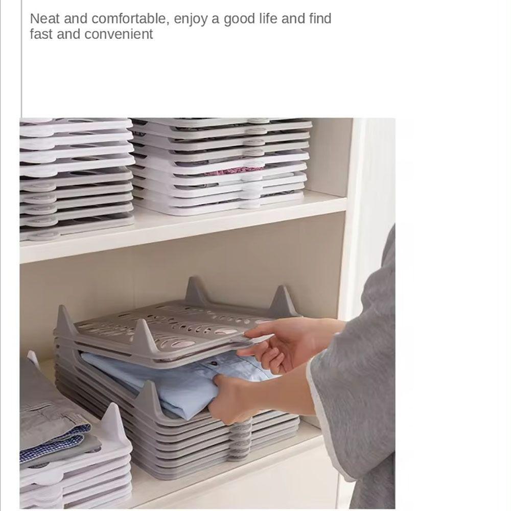 Plastic T Shirt Folder Board White DressBook Folding Board Shirt Organizer  Closet