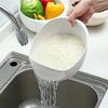 1pc-Rice Drain Basket Rice Filter Fruit and Vegetable Drain Sieve Kitchen Supplies Small Tools Multi-Purpose