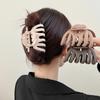 1pc Suitable for Lazy Style with High Hair Volume, Grab Clip, Large Pumpkin Clip, Hair Clip, New Shark Clip