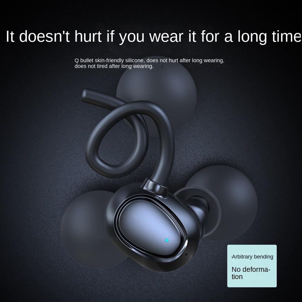 Noise Reduction Bluetooth Headset TWS Number Showing Ear -hanging Water Waterproof Hypersonic Headset