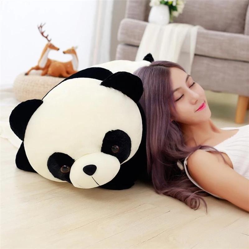 Cute Baby Big Giant Panda Bear Plush Stuffed Animal Doll Animals Toy Pillow Cartoon Dolls Girls Lover Gifts