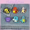 Pokemon Pocket Monster Ins Trend Squirtle Alloy Pin Badge Bag Accessory