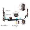 Power Volume Button Flex Cable For iPhone 7 7P 8 Plus With Flash Light Mic Repair Replacement